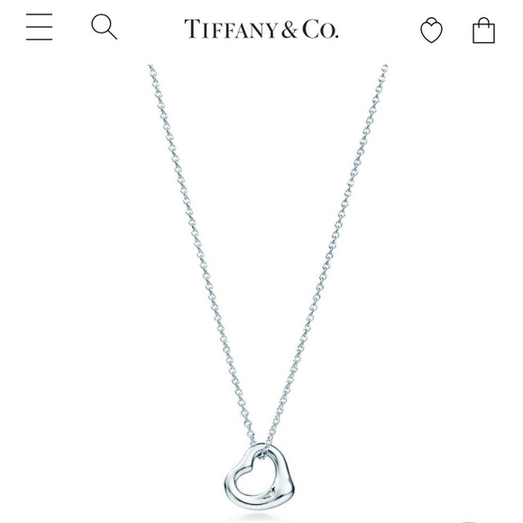 Tiffany & Co. Jewelry - Tiffany & Co. Open Heart Pendant